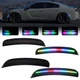 For 2015-2023 Dodge Charger Dynamic LED Side Marker Light Front Rear Bumper Lamp