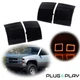 Smoke Amber LED Corner Side Marker Lights For Chevy C/K 1500 2500 3500 1994-1998