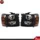 Left&Right Side Headlights For 2007-2013 2014 Chevy Silverado 1500/2500/3500HD Left&Right Side Headlights For 2007-2013 2014 Chevy Silverado 1500/2500/3500HD