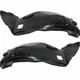 Front Driver & Passenger Front Section Fender Liner Set For 06-12 BMW 3 Series