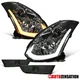 Smoke Fit 03-07 Infiniti G35 Sequential LED Bar Projector Headlights+Bumper Lamp