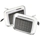 Smoke/Chrome LED Corner Signal Lights Parking Lamps For 03-09 Hummer H2 Pair DOT