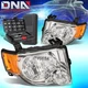 FOR 2008-2012 FORD ESCAPE SUV CHROME AMBER SIDE TURN SIGNAL HEADLIGHT LAMP+TOOLS