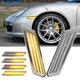 For 05-12 Porsche 911 997 Carrera LED Clear Turn Signal Side Marker Lights Lamps