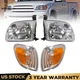 For 2000-2004 Toyota Tundra Pickup Truck Regular/Access Cab Chrome Headlights