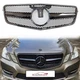 For Mercedes E-Class W212 S212 E63 Front Bumper Black Grille 2009-2013 AMG Style