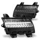 LED Fender Light Set Sequential Signal Smoke For 18-25 Jeep Wrangler Gladiator
