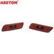 2X For Volvo S80 (1999-2006) Pair Amber Bumper Light Lens & Reflectors 9188263