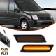 Smoke Amber LED Front Bumper Side Marker Light For Ford Transit Connect 2010-13