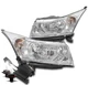FOR 11-15 CHEVY CRUZE/16 LIMITED REPLACEMENT HEADLIGHTS LAMP CHROME W/50W 8K HID