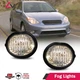 For 2003-2008 Toyota Matrix Pontiac Vibe Fog Lights Pair Clear Lamp w/Wiring Kit