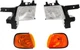 Headlight Kit for Dodge Full Size Van 1998-2003, Includes Right (Passenger) and