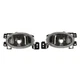 Fog Lights Lamps Set of 2 Front Left-and-Right Left & Right for Acura TSX Pair