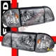87-93 Ford Mustang Headlights Parking & Corner Signal Lights 6pcs Set