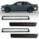 4x For 2015-2022 Dodge Challenger Smoked Front Rear Bumper LED Side Marker Light