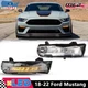 For 2018-2022 Ford Mustang GT V8 Fog Lights LED Lamp DRL Squential Turn Signals