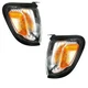 For 01-04 Tacoma Black Corner Light Turn Signal Marker Lamp Right Left Set PAIR