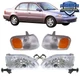 For Toyota Corolla 1998 1999 2000 Headlights Combo Corner Parking Signal Lights