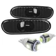 For 00-05 Toyota Celica Mr2 Spyder Black Bumper Side Marker Lights+T10 SMD Led B