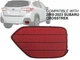 Rear Bumper Reflector 2018-2023 Subaru Crosstrek Passenger Right Side 84913AL161