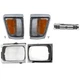 Center Grille Kit For 1992-1995 Toyota Pickup DLX SR5 RN02