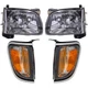 Corner Light & Headlight Set of 2 Halogen for 2001-2004 Toyota Tacoma
