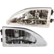 Headlight Driver and Passenger Side Fits 94-98 Ford Mustang SVT Cobra SVT Cobra