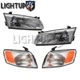Corner Parking Signal Lights Head Lights Combo Set for 1997-1999 TOYOTA CAMRY