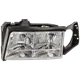 Driver Side Headlight For Cadillac DeVille 1997-1999 Halogen with Bulb(s)