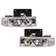Pair Headlights Lamps Set of 2  Left-and-Right for Chevy Left & Right Astro GMC