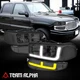 Fits 2001-2007 GMC Sierra/Yukon 1500 Denali [F-LED DRL] Headlights Smoked/Clear
