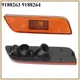 Fit For Volvo S80 1999-2006 1 Pair Amber Front Bumper Turn Signal Parking Light