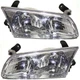 DEPO Headlight Set For 2000-2001 Toyota Camry Driver & Passenger Side TO2502130