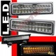 88-98 Chevy GMC C/K Silverado Tahoe Sierra Suburban Chrome LED Bumper Lights