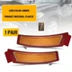 2Pcs Front Bumper Reflectors Side Marker Light Lamp For BMW 2011-2013 E70 X5 LCI