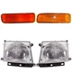 Front Turn Signal Light Kit Halogen For 1997 Toyota Tacoma Base DLX