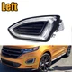 LED Front Bumper Fog Light Lamp DRL  For 2015-2018 Ford Edge Left Driver Side