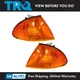 TRQ Corner Marker Light Set Fits 1999-2000 BMW 323i 2001 325i 328i 330i