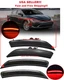 For 2015 2016 2017 CHRYSLER 200 SMOKED LENS LED FRONT & REAR SIDE MARKER LIGHTS