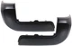 CAPA For 2016-2023 Tacoma Bumper End Rear Black Plastic SET PAIR