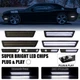 For 2008-2014 Dodge Challenger 4PCS Front Rear Bumper LED Side Marker Light Lamp