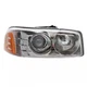 CAPA for 2001-2006 Sierra 1500 Front Right Headlights Amber & Clear Plastic C CAPA for 2001-2006 Sierra 1500 Front Right Headlights Amber & Clear Plastic C
