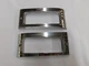 NOS OEM GM 1949 Pontiac Front Park Light Lamp Bezels Trim Pair Chieftain NOS OEM GM 1949 Pontiac Front Park Light Lamp Bezels Trim Pair Chieftain