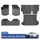 For Chevy Equinox 2018-2024 Car Floor Mats&Cargo Liner&Backrest Mats TPE Rubber