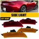 Front Rear Side Marker Light Housing For 2016-2023 Mazda Miata MX-5 NA1J-51-5E0B