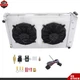 4 Row Radiator+Shroud Fan For Chevy C10 C20 K10 K20 GMC C1500 C2500 7.4L 73-87