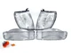 DEPO Clear Corner + Bumper Signal Light + Bulb For 1996-1998 Toyota 4Runner SR5