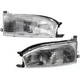 Headlight Set For 92 93 94 Toyota Camry Left and Right With Bulb 2Pc