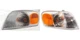 Front Left, Front Right Signal Light Fits 1998-2000 Toyota Corolla Amber