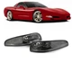 Front Bumper Corner Turn Lights Smoke Pair 2PCS For 1997-2004 Chevy Corvette C5